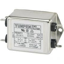 Filtre antiparasite Yunpen 530093 250 v/ac 5 a 5 mH (l x l x h) 75 x 51 x 37 mm 1 pc(s)