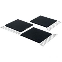 Kit de filtre à charbon longue durée (3pcs) Elica KIT0148449