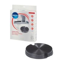 Lot de 2 filtres charbon type 29 CHF029 195X33 mm (481249038013, AMC912) Hotte aeg, ariston hotpoint, arthur martin electrolux, bauknecht, bosch,