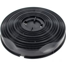 Filtre charbon rond type 30 484000008609 35602048 - hotte