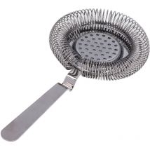 Ineasicer - Filtre de bar Filtration fine Filtre à cocktail professionnel en acier inoxydable pour barman, restaurant, fête, plaqué noir