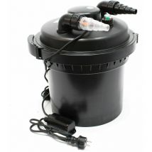 Helloshop26 - Filtre de bassin à pression uvc 11 watts stérilisateur jusqu'à 8000 litres