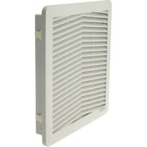 Fandis – ff20u – Filtre anti-UV FF20U pour armoire électrique – Dimensions 325x325x24.9 mm, IP54, gris-clair