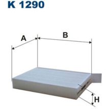 Filtron – Filtre d'habitacle K1290 – Longueur 141 mm, Largeur 199 mm, Hauteur 30 mm