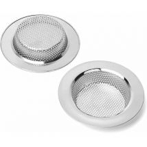 Groofoo - Filtre évier Cuisine, Filtre à évier en Acier Inoxydable, Grille pour evier Cuisine, Plus épais, diamètre extérieur 112 mm / 4,4