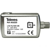 Filtre Lte700 5g Connecteur f 65db C21-48 47-694mhz 403220
