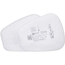 Couple de filtres anti-poussière 3M 5935 P3