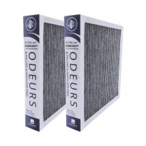 Ventilairsec - Filtre officiel vmi - Lot de 2 filtres Anti odeurs - pour vmi Purevent - Purification d'Air Intérieur - Jetable