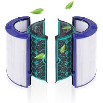 Pnuaticm - Filtre Pour Dyson Pure Cool Link Hp04 Tp04 Dp04 Hp05 Tp05 Pure Hot Cool Purificateur Air Accessoires 360° Filtre Système