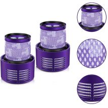 Filtre pour Dyson V10 SV12, Morpilot 2 Filtres pour Dyson Cyclone , 2 Pack Filtre Lavable de Rempalcement Pièce Dyson,V10 SV12 Series Aspirateurs V10