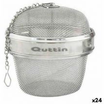 Filtre à infusion Quttin en acier inoxydable 8,5 x 9 cm (24 pièces)