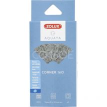 Filtre pour pompe corner 160, filtre co 160 e mousse anti-nitrates x 2 pour aquarium Zolux
