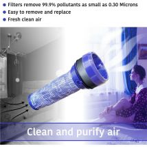 Fontainebleau - Pack de 2 Filtres aspirateur allotech compatible pour dyson DC28 DC28C DC37 DC33C DC39 DC28C DC53, 92341301