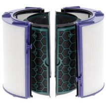 Eurofilter - Filtre hepa et Charbon actif pour purificateur d'air Dyson HP04 TP04 DP04, Dyson Pure Hot+Cool, 969048-02