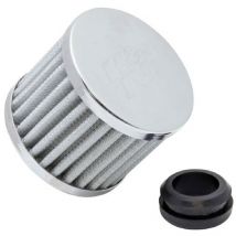 Filtre reniflard universel KetN Gris et Chrome Diametre entree 25mm