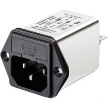 Filtre d'alimentation Schaffner FN 9260-2-06 avec interrupteur, avec connecteur femelle pour appareil 250 V/AC 2 A 2.7