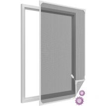 Easy Life - Filtre stop pollen avec cadre magnétique pour fenêtre blanc max 100x120 cm