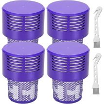 Filtre Von Rechange Dievabder Für Dyson V10 Sv12 – Compatibder Avec Die Aspirateurs Cyclone Series, V10 Absolute, Animal, Total Cderan Eind Motorhead 