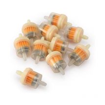 Filtres à carburant avec aimant, 12 pièces Filtres à carburant en ligne universels à essence avec aimant pour tondeuses à gazon pour motocyclette de