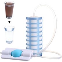 Filtres à eau portables de survie, filtre à sédiments pour camping, équipement de camping, purificateur d'eau de survie léger, filtre à eau portable