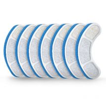 Filtre de remplacement pour fontaine à chat, élément filtrant bleu et blanc, distributeur d'eau pour chat, accessoires pour fontaine pour animaux de