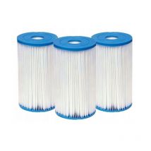 Filtres piscine Intex 3 pièces - Pompe Intex type A - filtres de remplacement