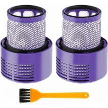 Ulisem - 2 Pezzi Filtro di Ricambio Lavabile e Riutilizzabile per Dyson V10 SV12 Cyclone Animal Absolute Motorhead Total Clean Pro Extra Cordless