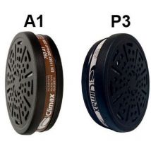 Filtro Climax P3 per respiratori protettivi 761 filtro maschera A1 (27739)