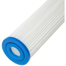 STI - Filtro 20" 2.5" Pleated 1 Micron Cartuccia Pieghettata Filtraggio Acqua