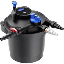 CPF-5000 Filtro a pressione per laghetto con uvc da 11 w 9.000 l/h - Sunsun