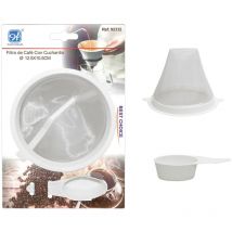 Filtro cafe 12,5 cm &43 cuchara , Filtro café 12,5 cm &43 cucharaFabricado en material de alta calidadApto para lavavajillasFácil utilizaciónMedidas: