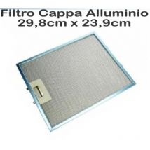 Best - filtro cappa alluminio misure 29,8cm x 23,9CM Metallico 08087358 electrolux