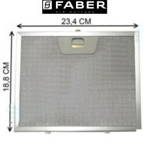 Filtro Cappa Alluminio Faber Misure 23,5cm X 18,8 Metallico 4268961