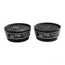 Ekastu - Filtro de partículas 422395 en 143: 2000 + A1: 2006 P3R d f.Polimask.C607 / twin (Por 8)