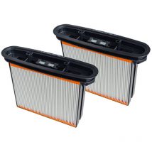 Starmix - Filtro de Pliegues (fkp 4800 m Advanced, Ideal para la aspiración de Polvo húmedo y líquidos, Bolsas de aspiradora) 459257