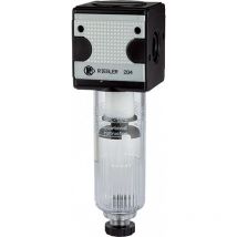 Riegler&co.kg - Filtro, serie 'multifix' con recipiente de policarbonato g 1/2 pulgadas 4000l/min