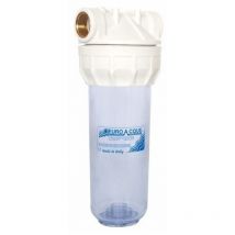 Euroacque - Filtro per acqua in plastica 10' - att. 1'1/4