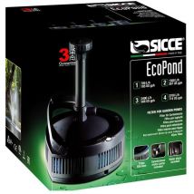 Filtro e pompa laghetto ecopond 2 con giochi da 1350 litri ora - Sicce