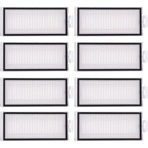 Filtros de repuesto compatibles con Roborock Q7, Q7+, Q7 Max, Q7 Max+, robots aspiradores y fregadores, paquete de 8