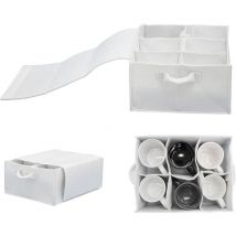 Filz Tassenhalter Camping - 28x21 Glashalter - Wohnmobil Geschirr Aufbewahrung