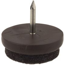 Filzgleiter braun 28 mm