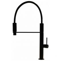 Fima Miscelatore Cucina Monoforo Doccetta Estraibile Nero F7047-NS