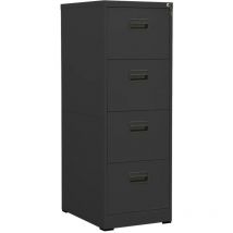 Fimei - Classeur Anthracite 46x62x133 cm Acier