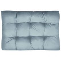 FIMEI Coussin de siège rembourré Gris 120x80x10 cm
