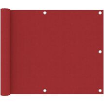 Fimei - cran de balcon Rouge 75x400 cm Tissu Oxford