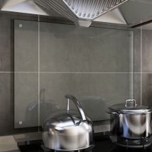 Fimei - Dosseret de cuisine Transparent 80 x 60 cm Verre trempé