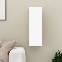 Fimei - Meuble tv Blanc 30,5x30x90 cm Aggloméré