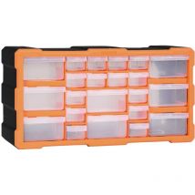 Organisateur multi-tiroirs avec 22 tiroirs 49x16x25,5 cm - Fimei