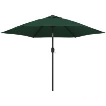 FIMEI Parasol en porte-à-faux 3 m Vert