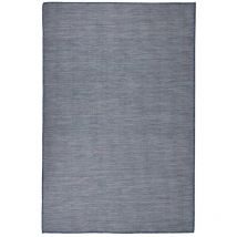 Fimei - Tapis à tissage plat d'extérieur 120x170 cm Bleu